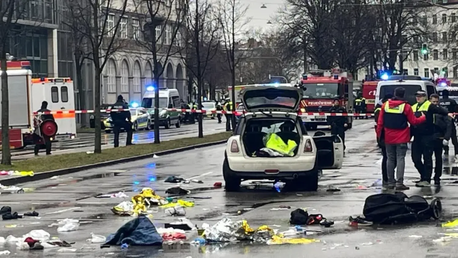 Hubo un atentado en Múnich a horas de la llegada del vice de Trump y el presidente de Ucrania