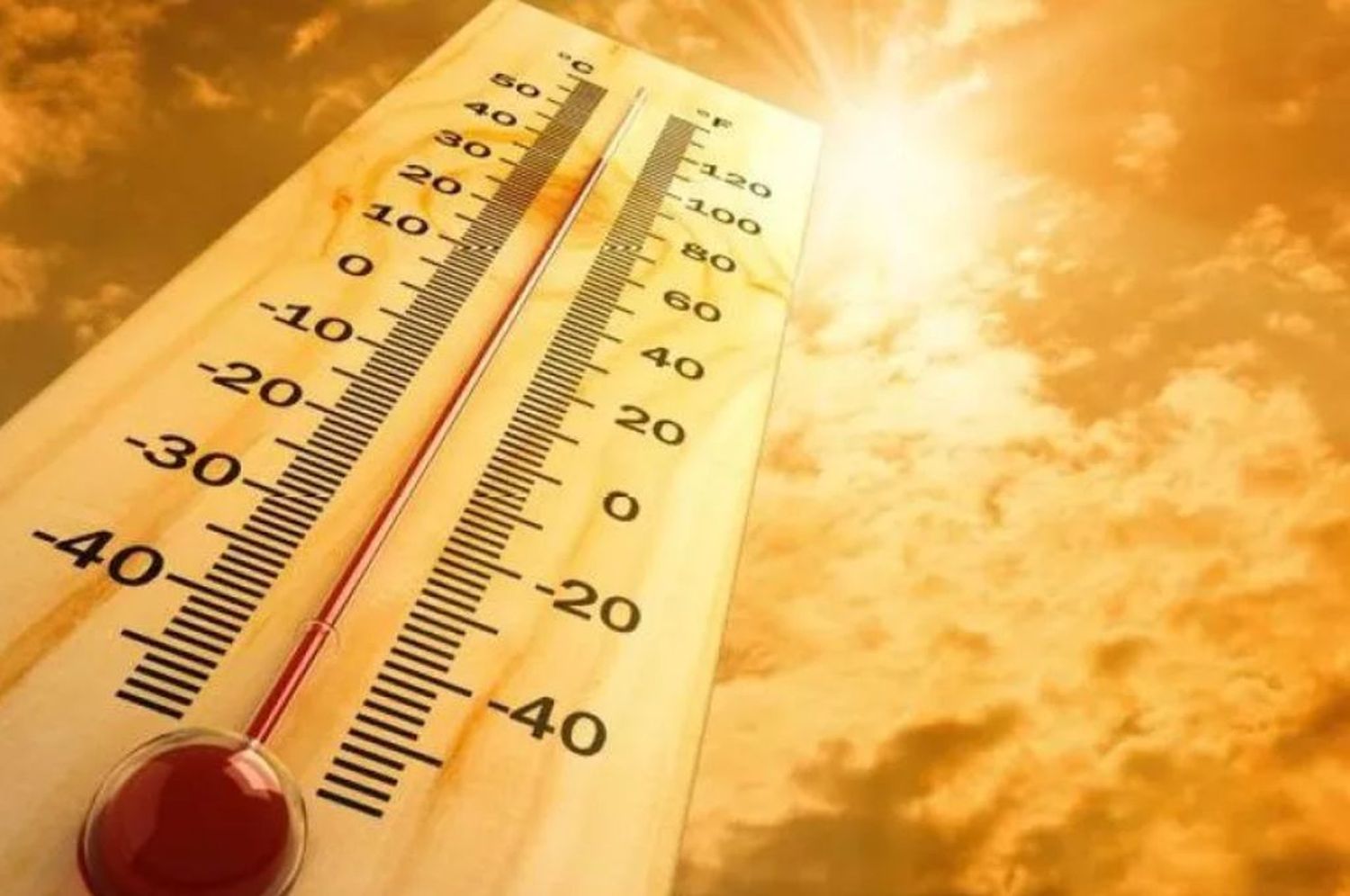 Alerta amarilla por temperaturas extremas para gran parte de la provincia de Santa Fe