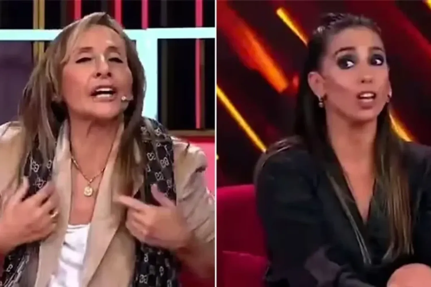 Fuerte pelea entre Gladys Florimonte y Cinthia Fernández: "Sos una maleducada y resentida social"