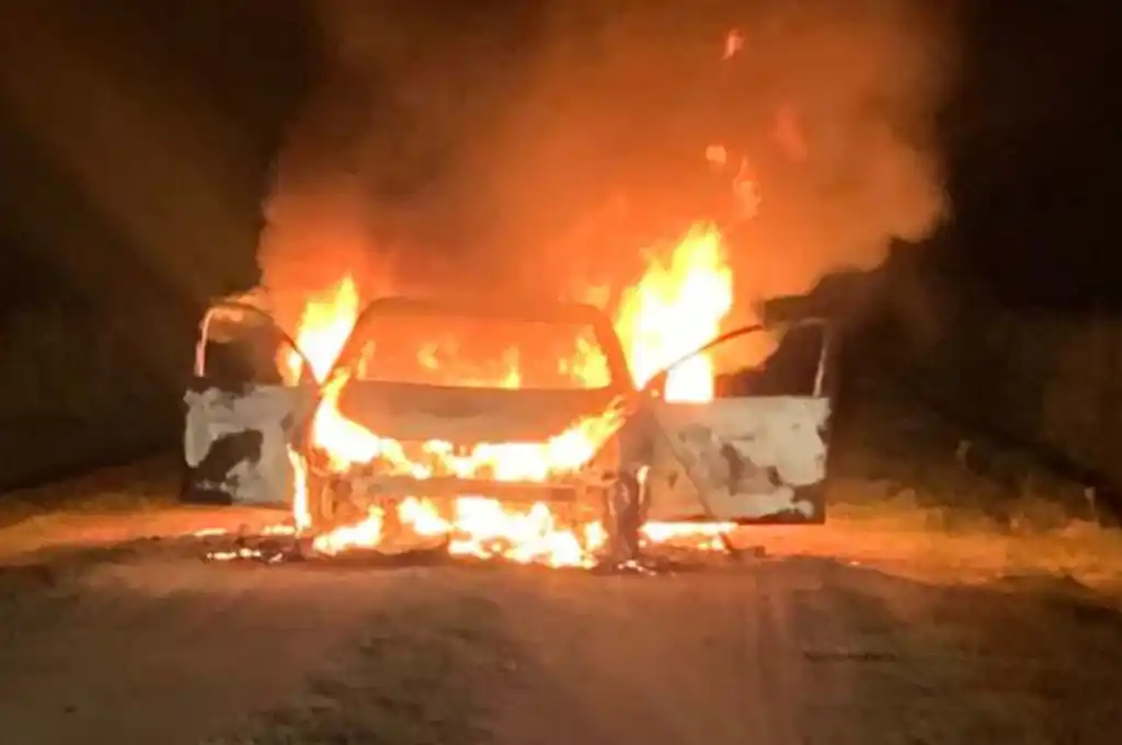 La destrucción del vehículo fue total.