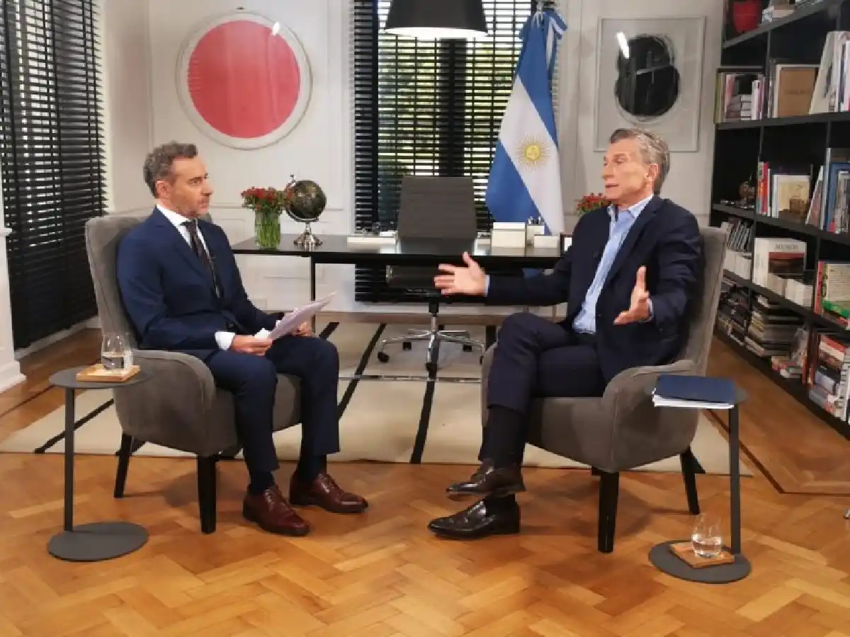 “Me parece que ella no está bien, que no ve la realidad”, dijo Macri sobre Cristina Kirchner