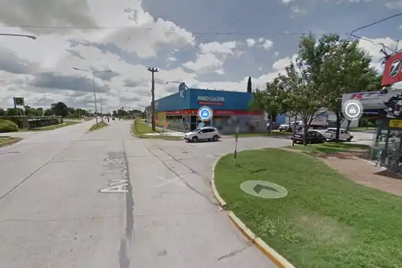 Chocaron en Av. Luis Fanti y Palmieri: el 107 atendió a los involucrados