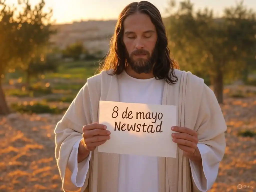 Santoral. Francisco, leyendo el Santoral del 8 de mayo.