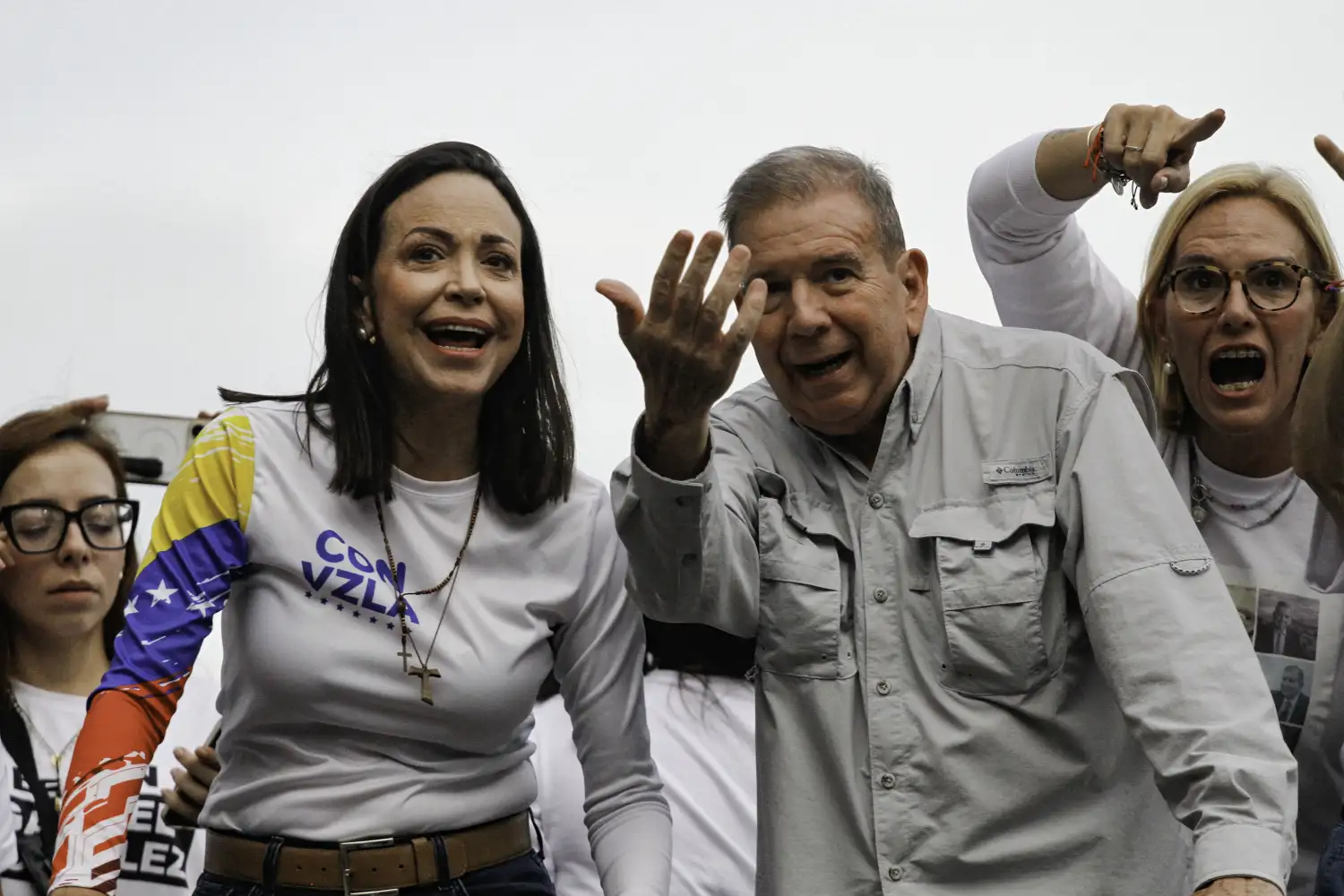 María Corina Machado y Edmundo González Urrutia.