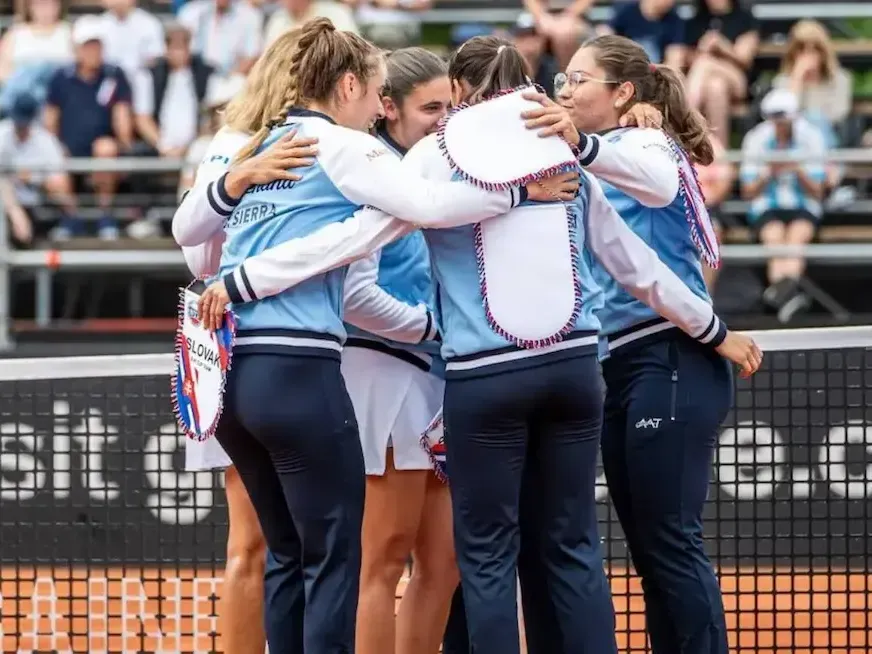 El equipo argentino ya conoce a sus rivales para la Billie Jean King Cup, que se disputará del 8 al 11 de abril en Ibagué, Colombia. Foto:AAT