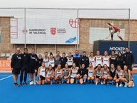 Las Leonas, con Bruggeser, cerraron la gira por España