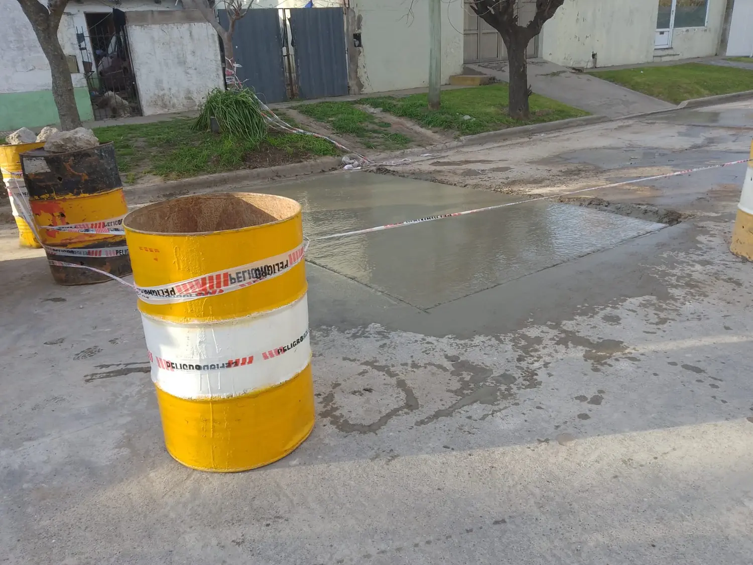 Reparación del asfalto