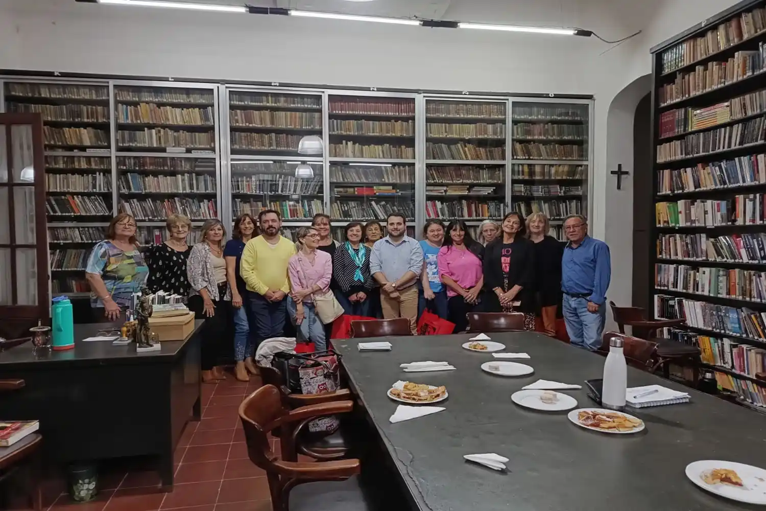 Se realizaron reuniones con integrantes de Bibliotecas Populares