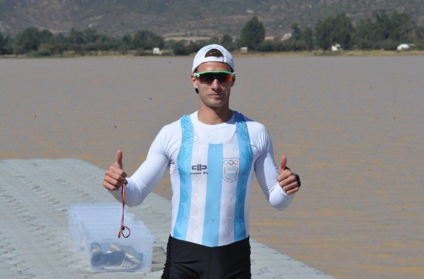 Brian Rosso ganó la medalla de oro en Remo