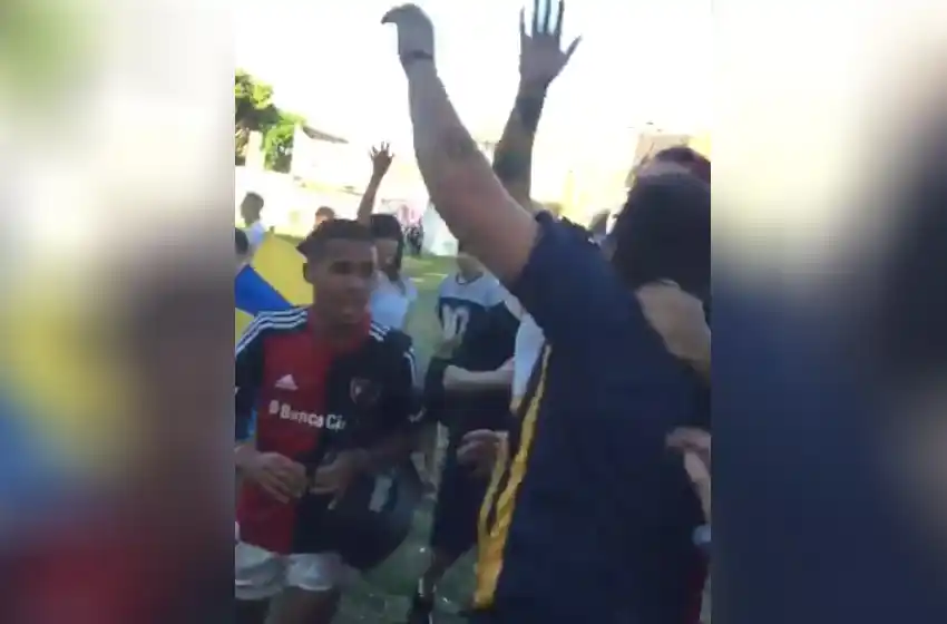 Un ejemplo: el barrio que se unió para demostrar que el clásico puede jugarse en paz y con las dos hinchadas