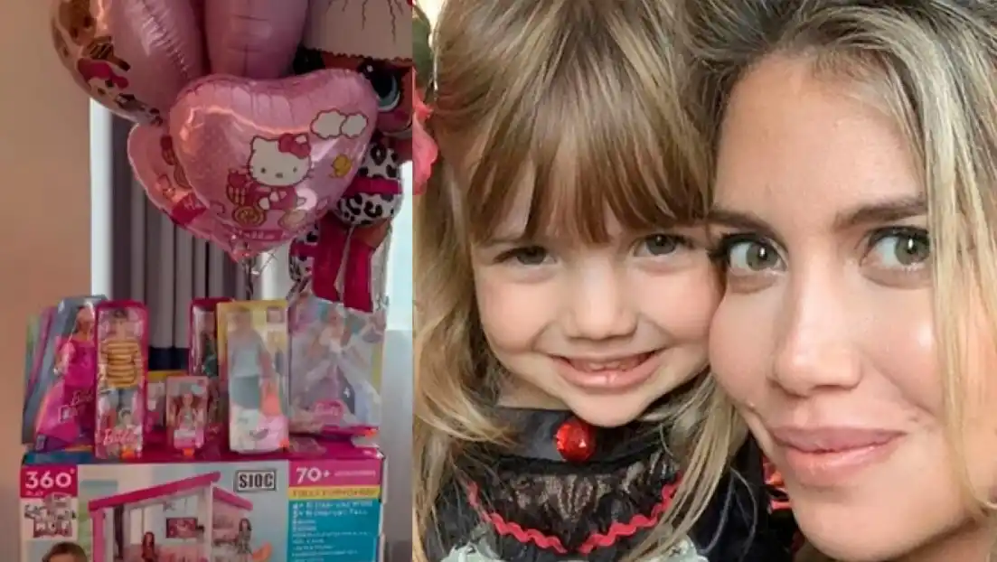 Cuánto cuesta el regalo de Wanda Nara a su hija Isabella, que cumplió 6 años