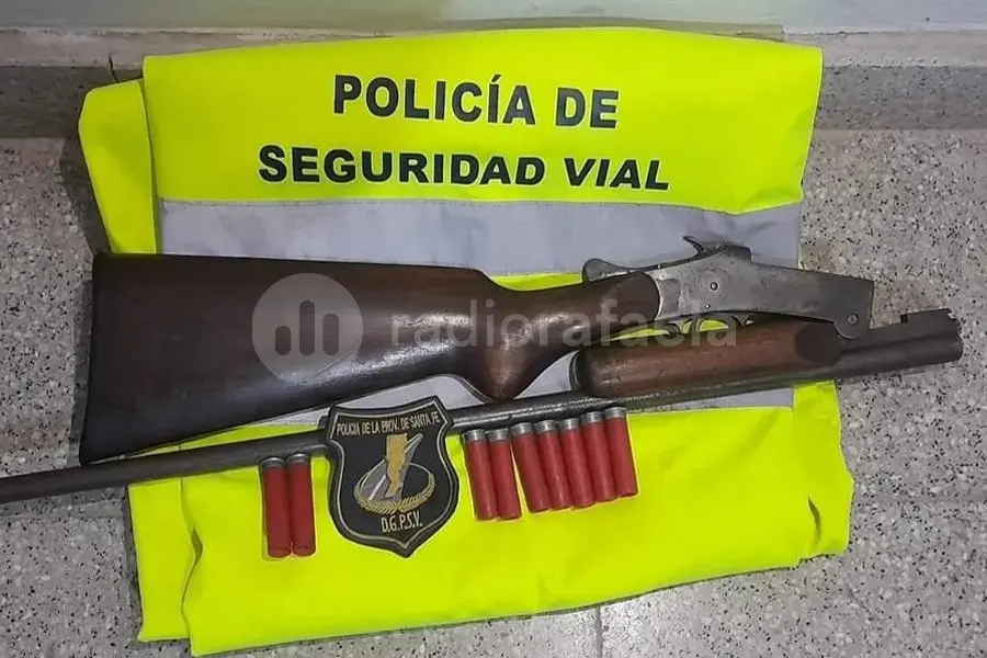 Detenidos en Ruta Nacional 34 con una escopeta sin documentación