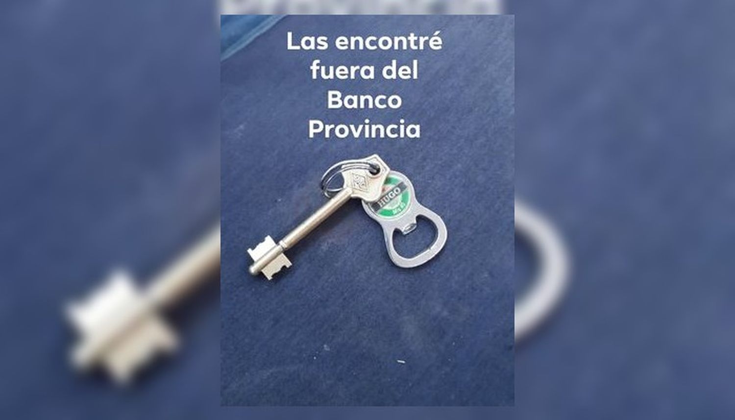 Llaves encontradas