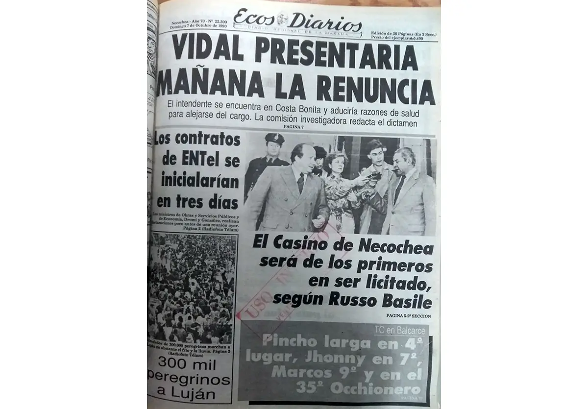 Domingo 7 de octubre de 1990