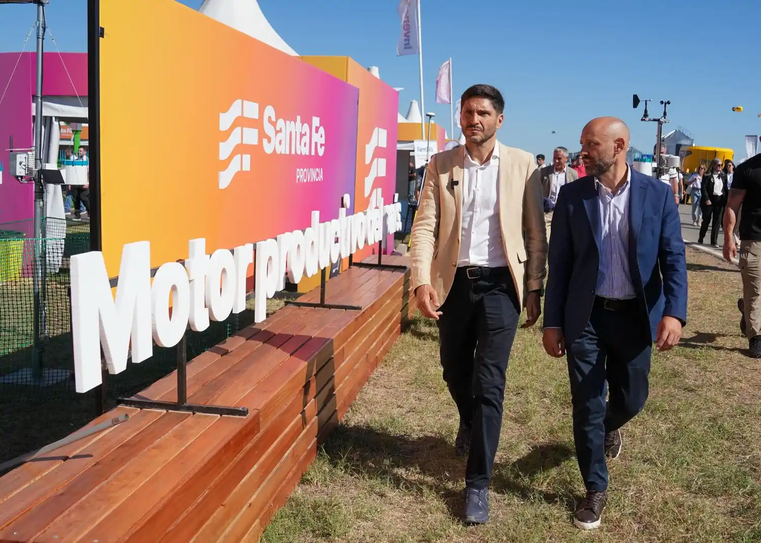 Pullaro en Expoagro: “Santa Fe muestra que se puede ser eficiente y bajar impuestos como nunca en los últimos 20 años”