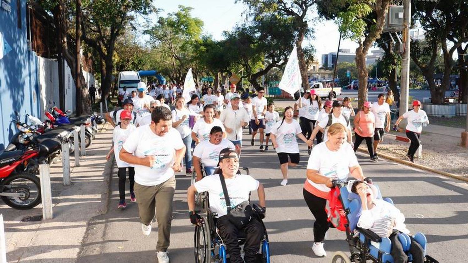 Se realizó la maratón en
homenaje a Alfredo Pichino