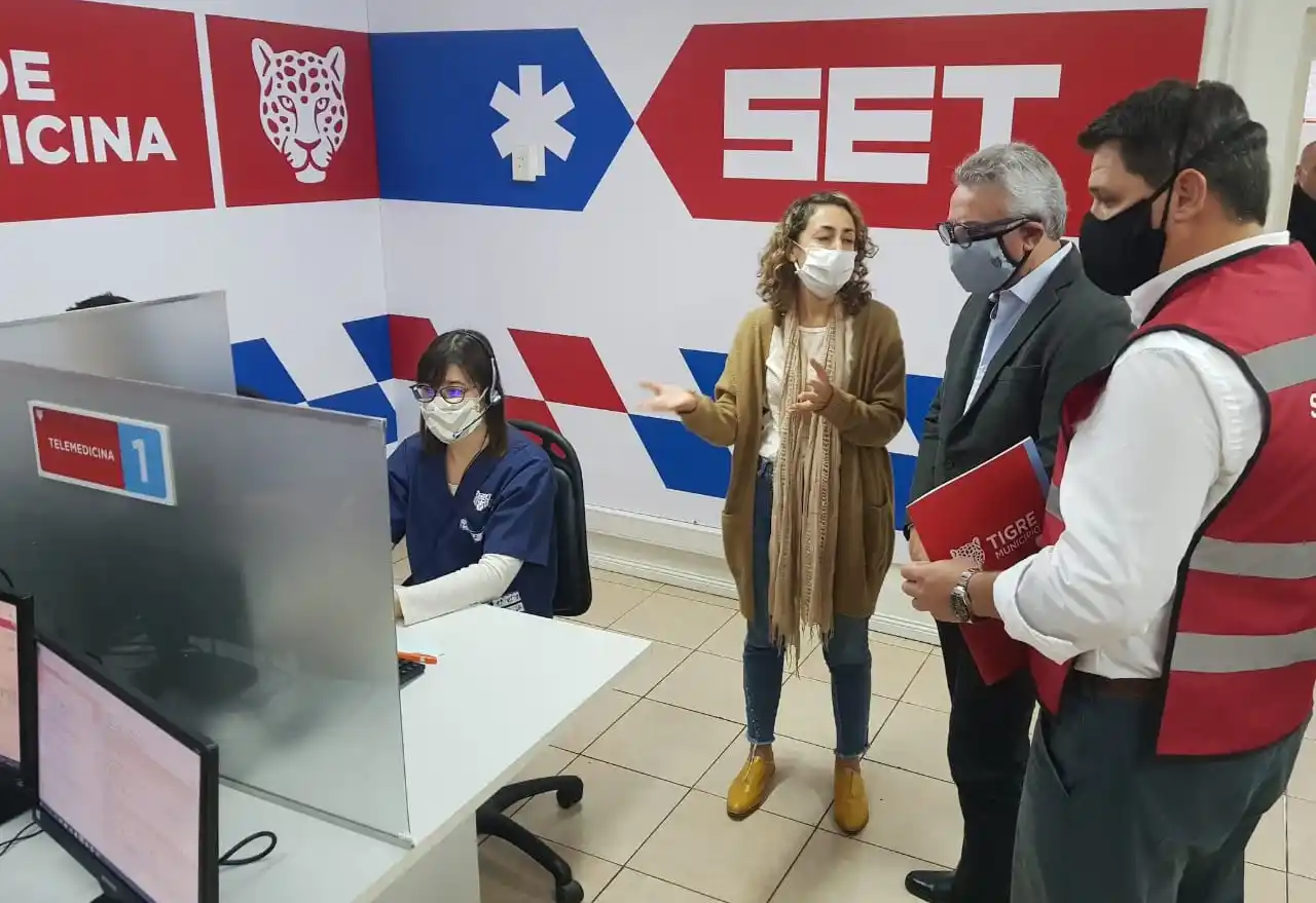 Julio Zamora presentó un servicio de Telemedicina para atención de vecinos de Tigre 