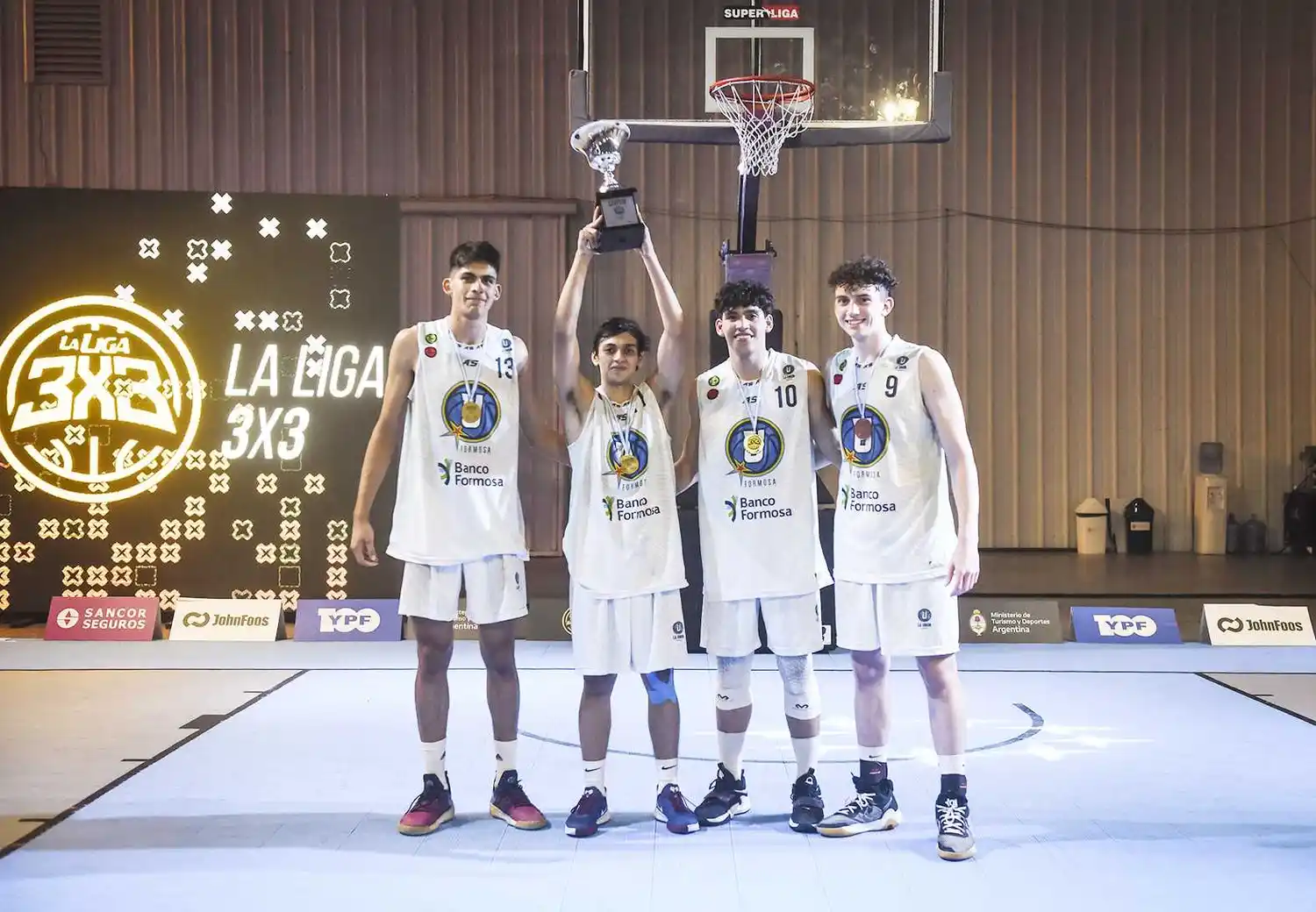 La Unión de Formosa es el campeón de La Liga 3x3
