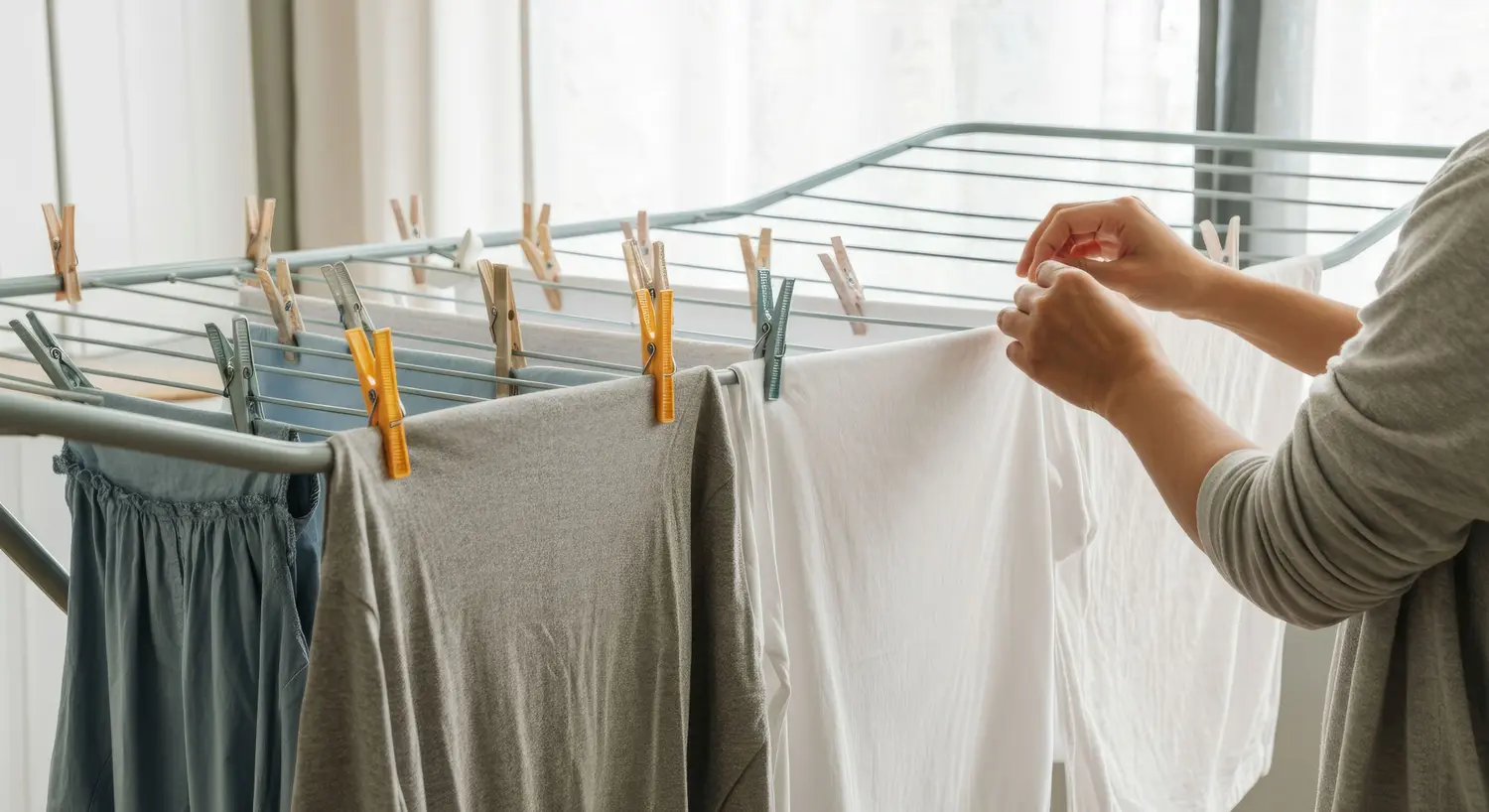Ideal para días de lluvia: el truco que usan en India para secar la ropa más rápido