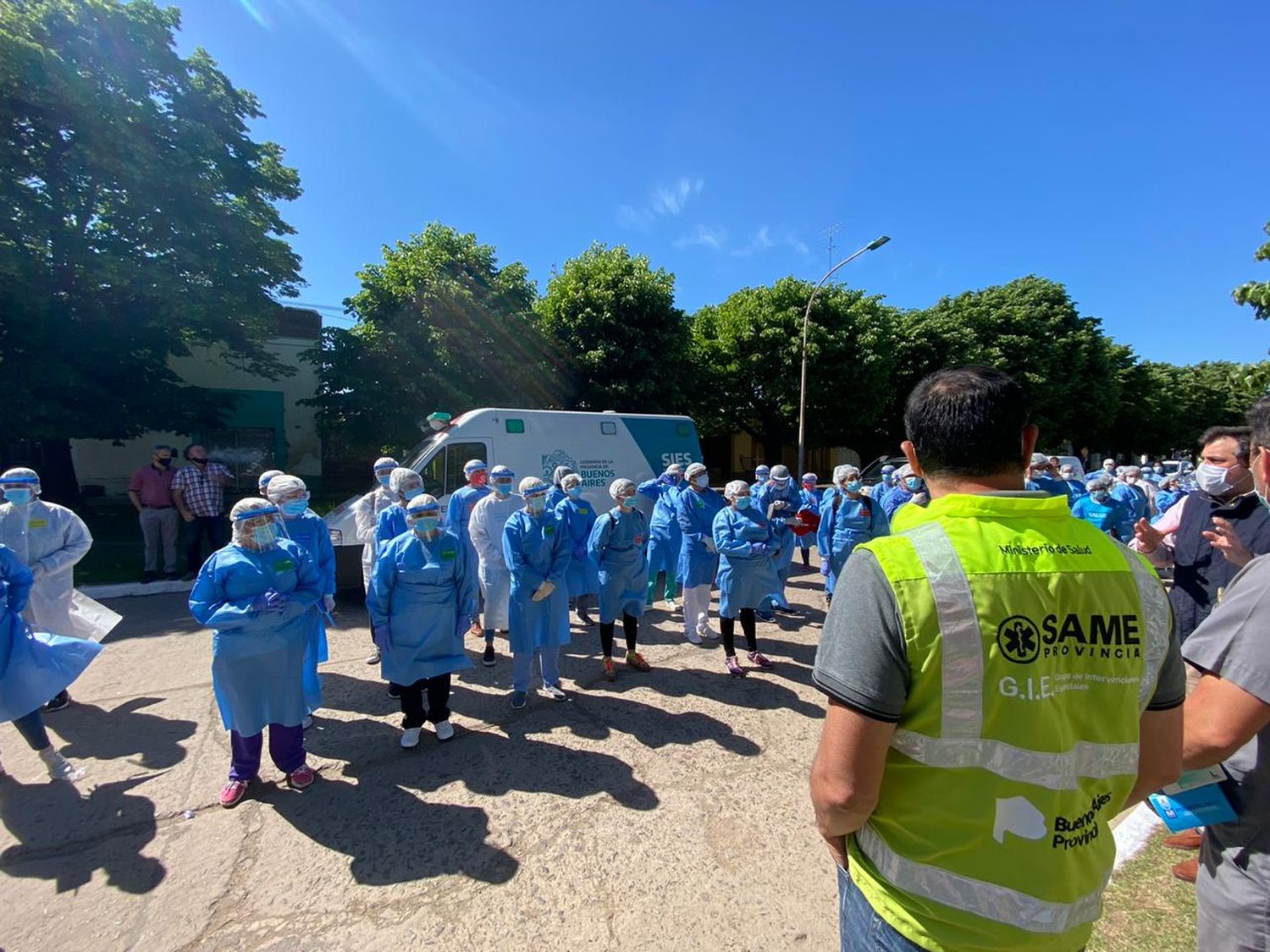 Test de anticuerpos de coronavirus en Santa Lucía: más del 20 % de los vecinos dio positivo