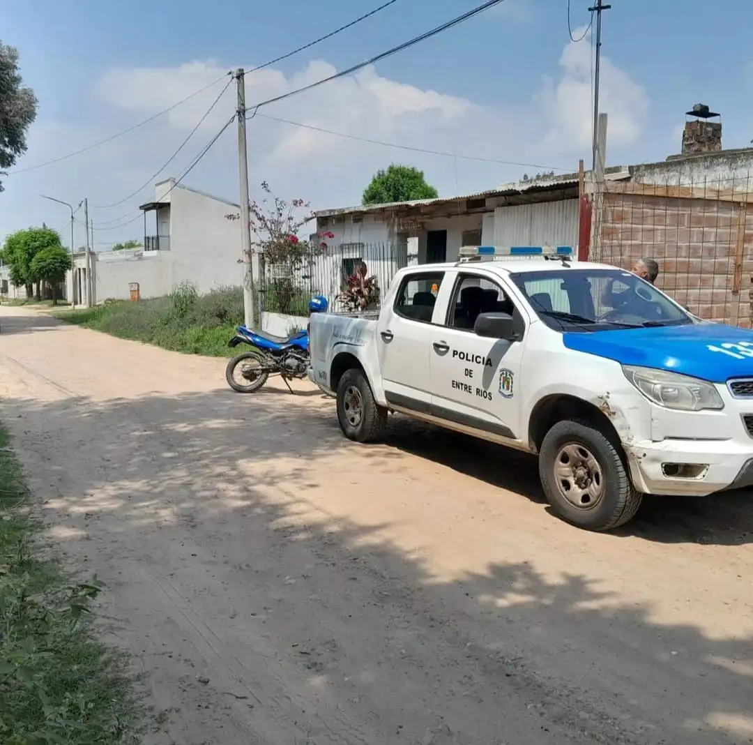 Se realizó un allanamiento por delitos de robo