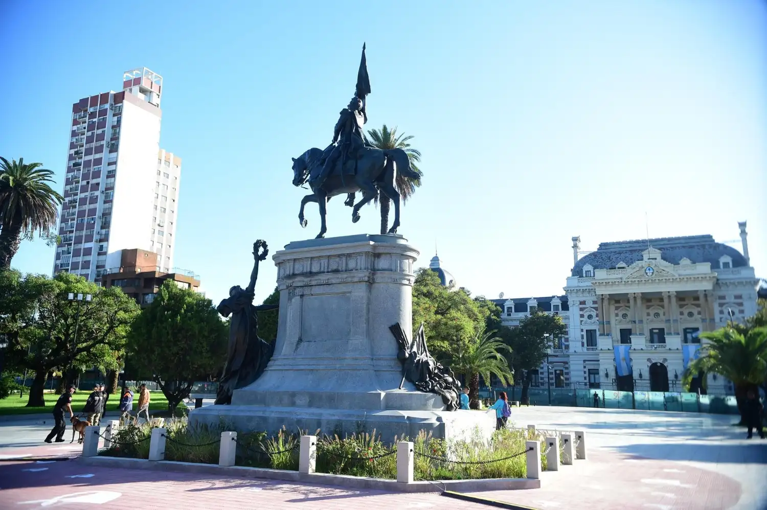 Monumento a José de San Martín.