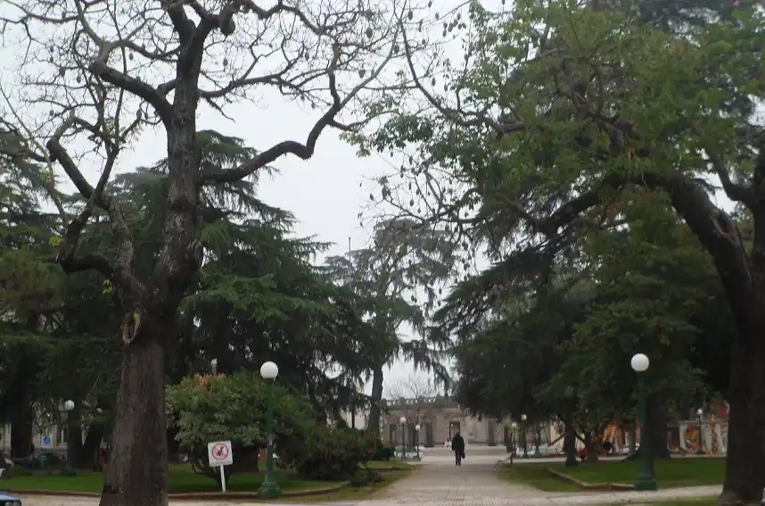 Cielo totalmente cubierto y probabilidad de lluvias en la ciudad