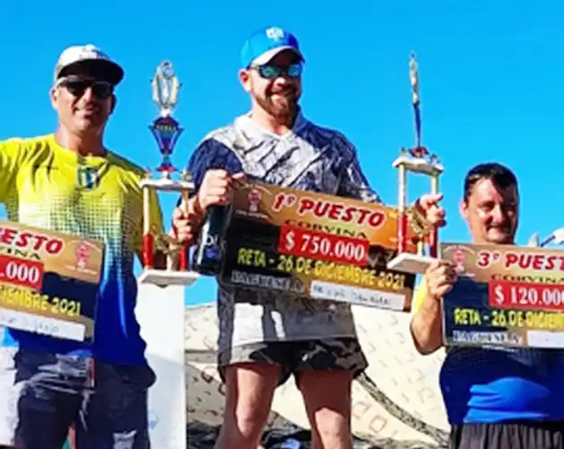 El quequense Heredia se impuso un torneo de pesca en Reta
