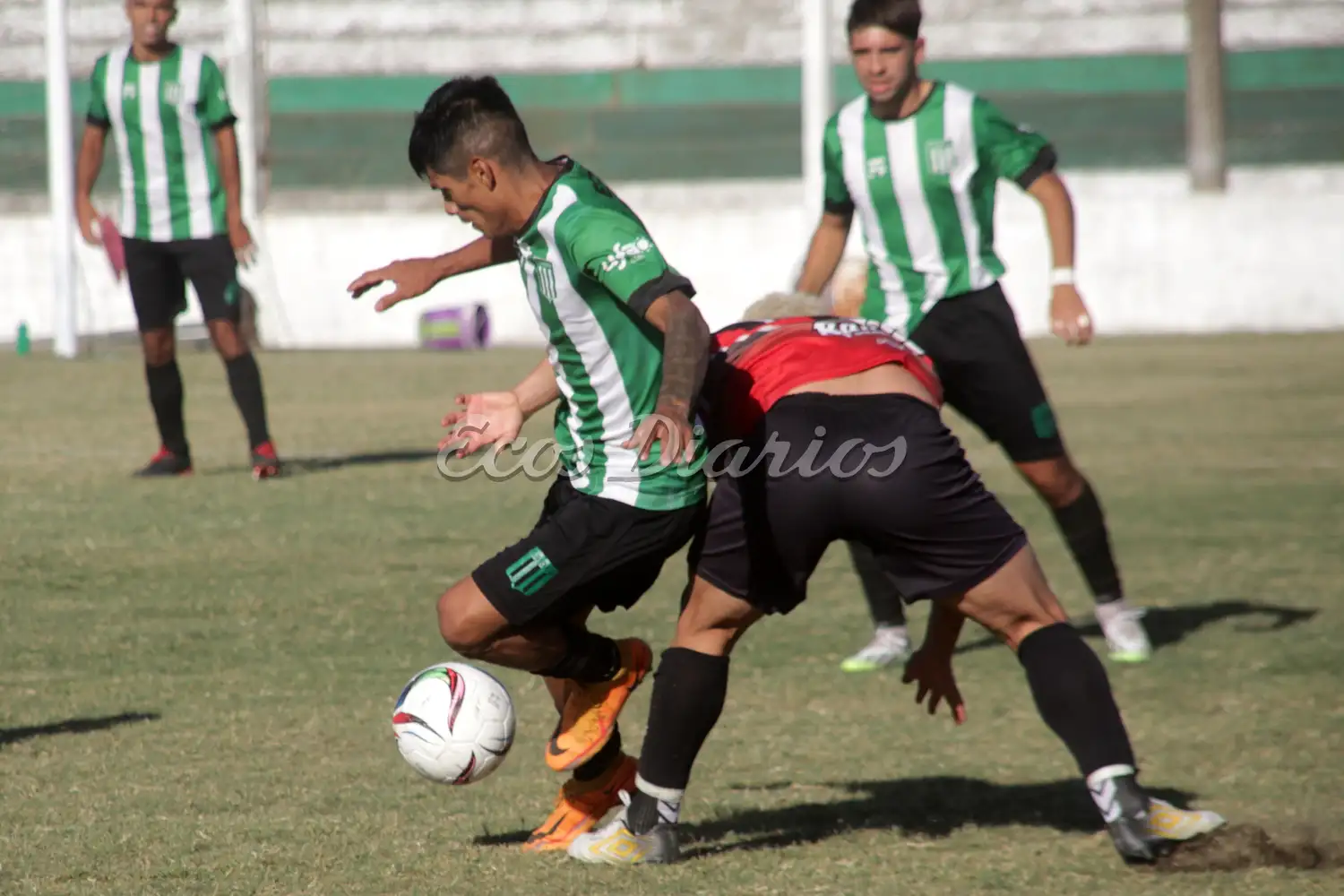 Encuentro entre Estación Quequén y Sportivo San Cayetano