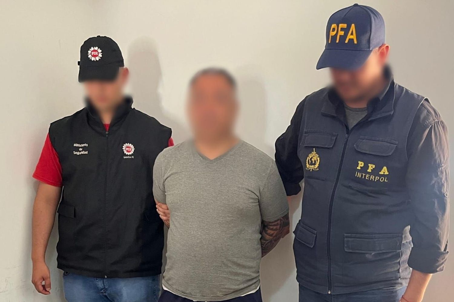 Detuvieron en la provincia a un narcotraficante que tenía un pedido de captura internacional