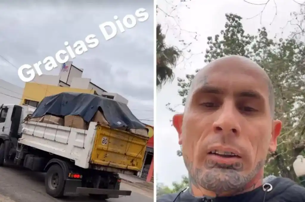 El cantante Emanuel Noir tuvo un gesto solidario con los niños de Concepción del uruguay.