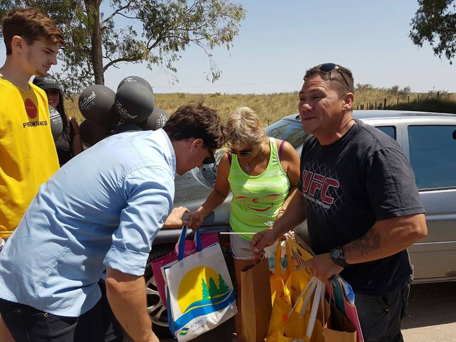 Los primeros turistas en el inicio de otra temporada