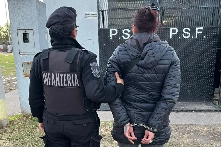 Detenida en zona noroeste.