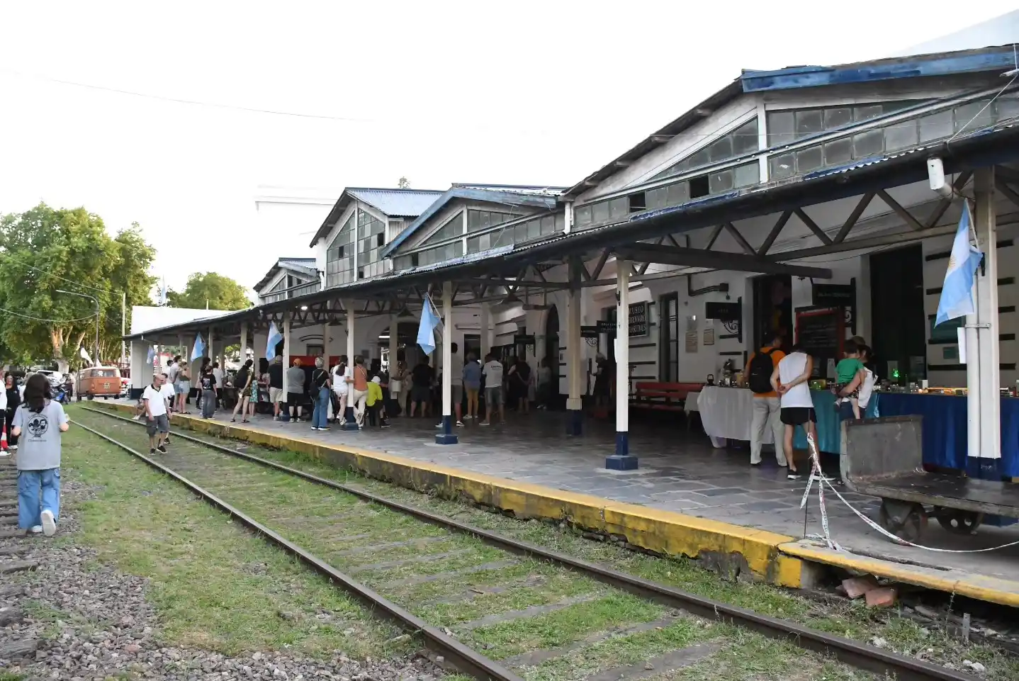 La Vieja Estación se convirtió en una verdadera fiesta