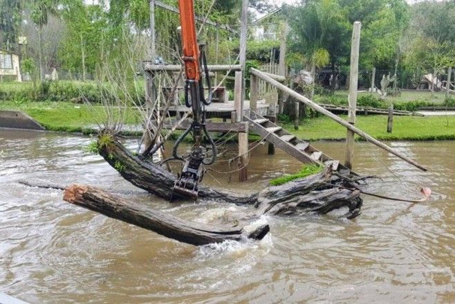 Tigre extiende los trabajos de limpieza y mantenimiento en el Delta