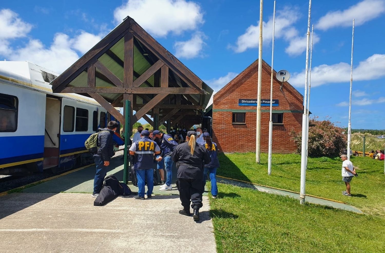 Importante operativo de la Policía Federal en Pinamar