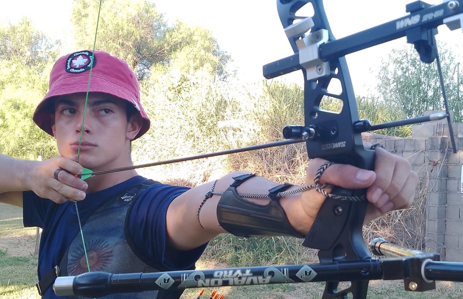 El joven arquero logró un meritorio tercer puesto en la categoría Recurvo Masculino Sub-18.