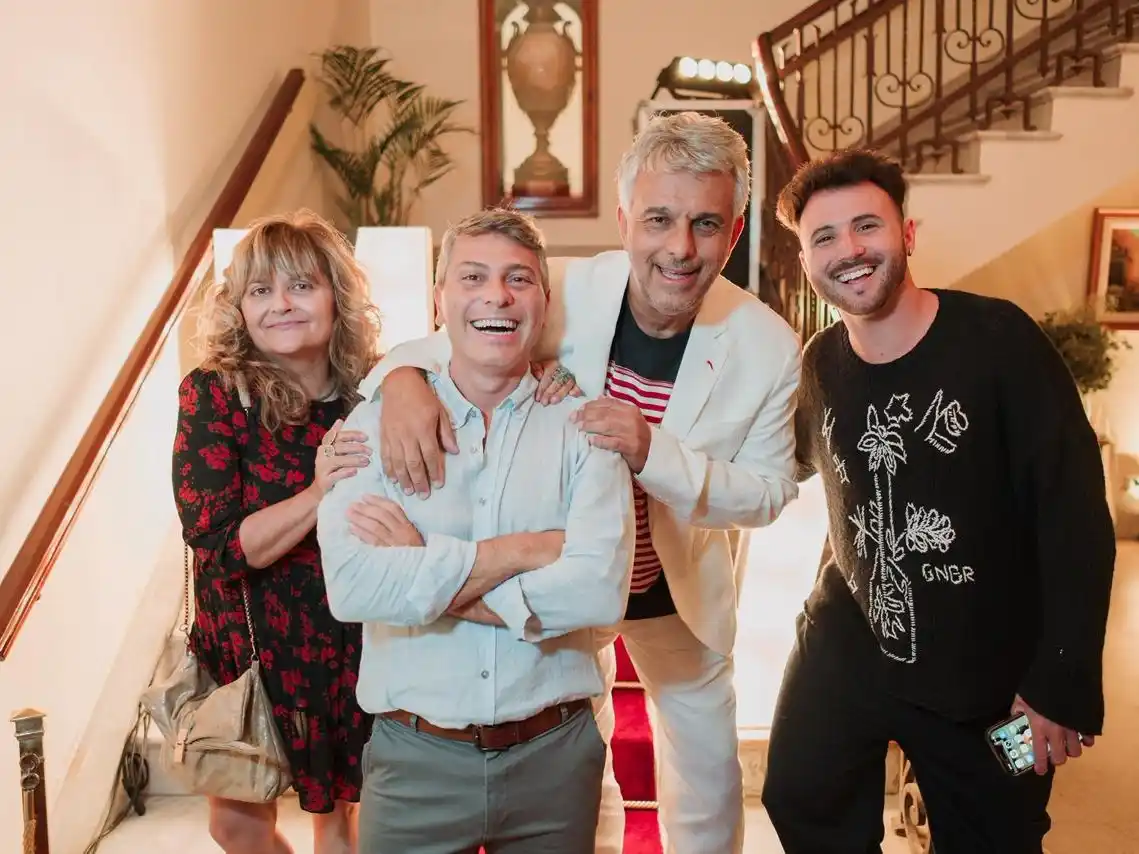 Figuras del espectáculo y referentes de los medios dijeron presente en el festejo de Manu Colombo