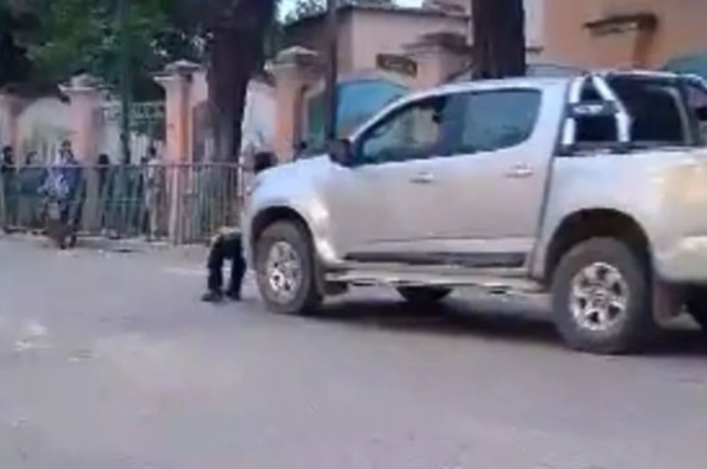 Sucedió frente al Colegio Santa Catalina de Bolonia