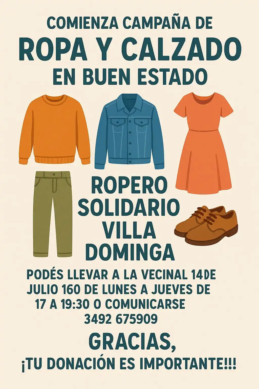 mirta rodríguez - ropero solidario barrio villa dominga - 7
