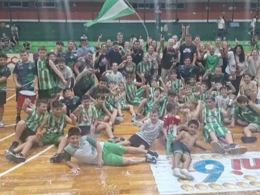 La U 13 campeona de Unión de Sunchales.Foto:ARB