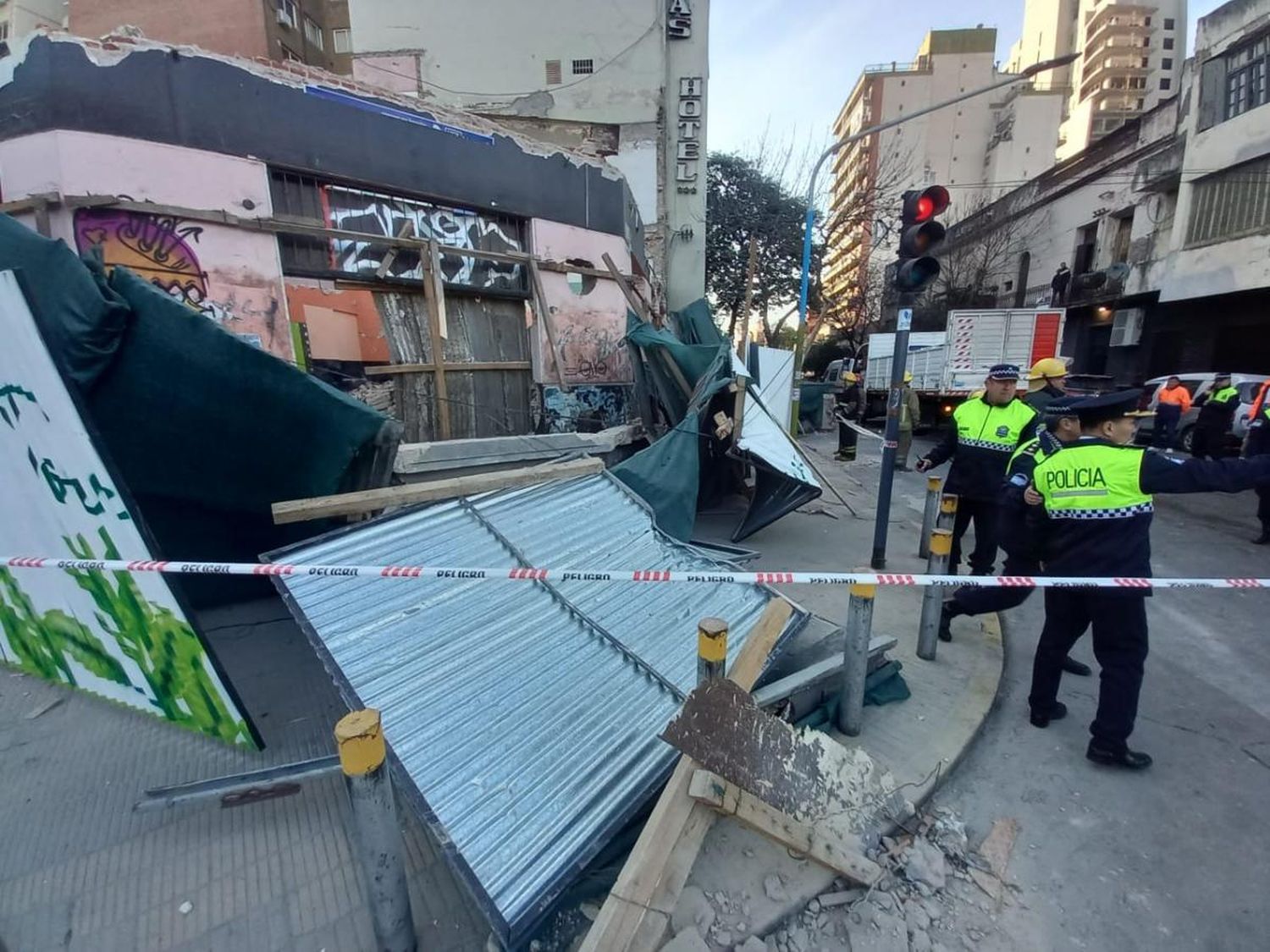 Susto en barrio Norte, de la ciudad de Córdoba.