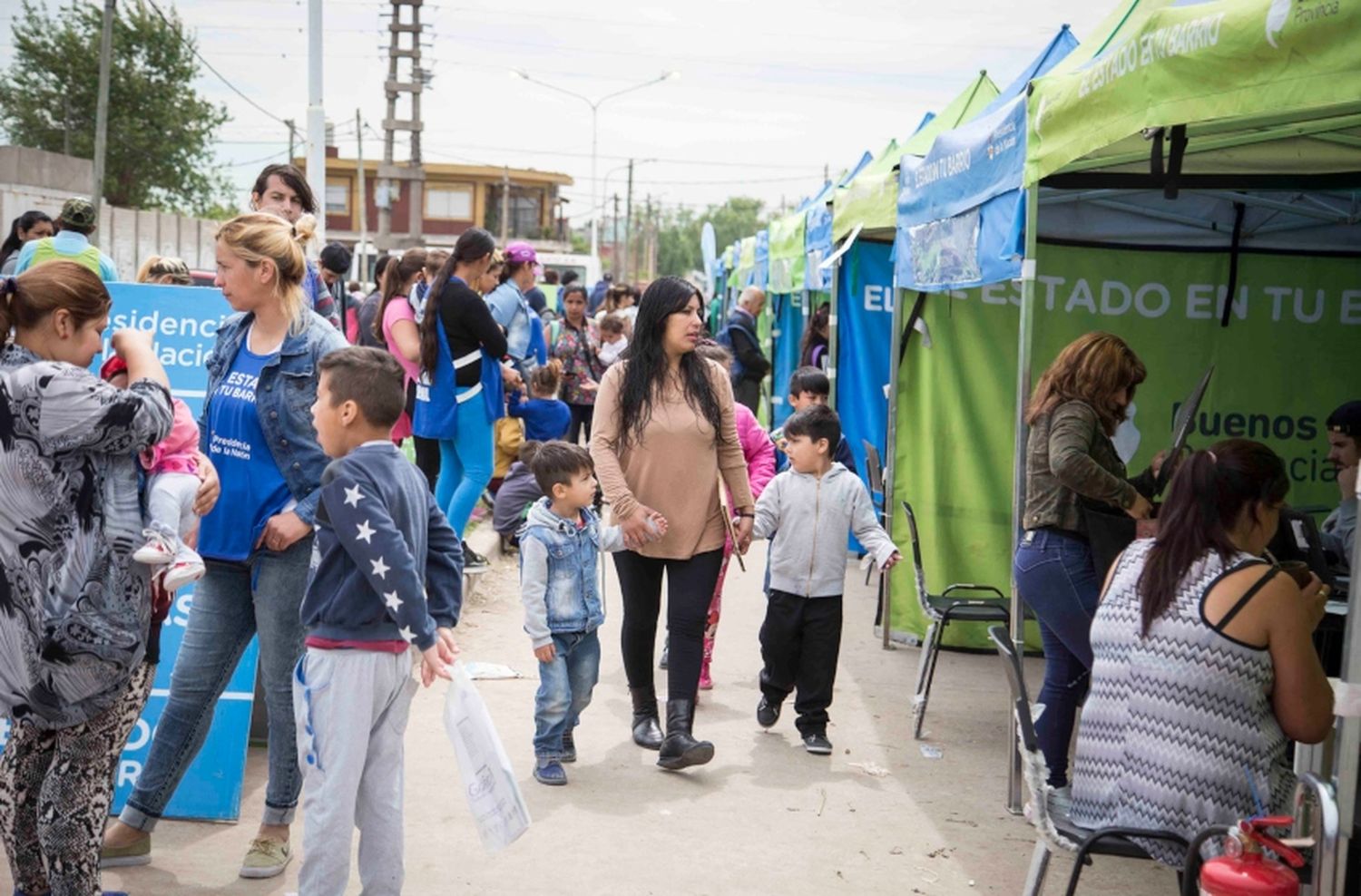 "El Estado en tu barrio” llega a Plaza Jorge Newbery