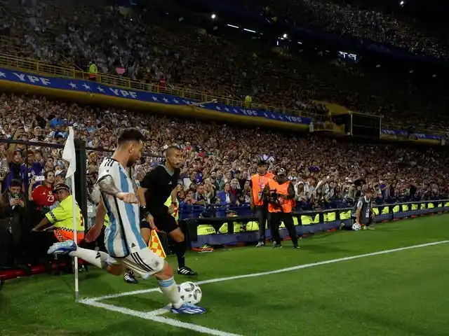 La selección Argentina se despide en La Bombonera