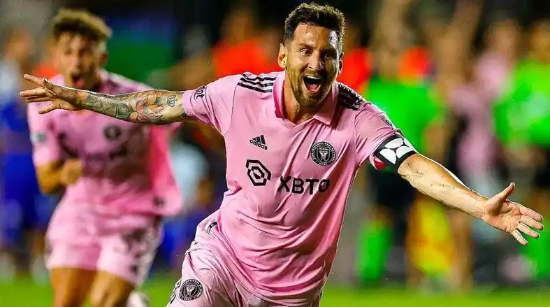 Con dos goles de Messi, Inter Miami goleó 4 a 0 a Atlanta United