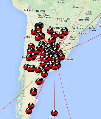 El mapa ricotero, desde la Patagonia hasta La Quiaca