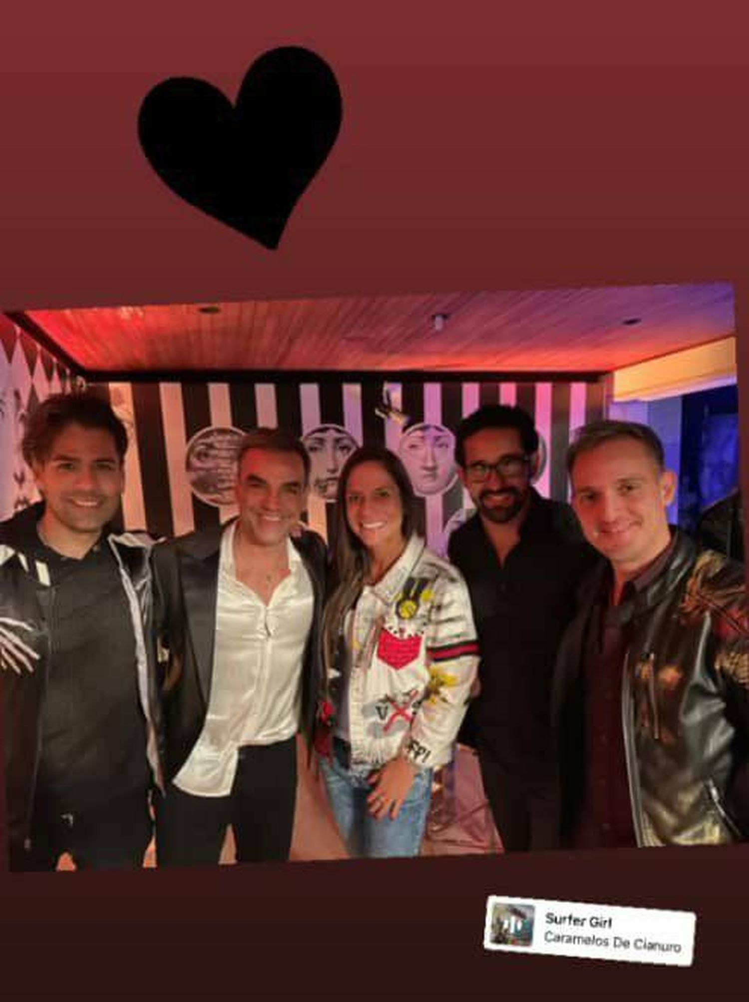 Caramelos de Cianuro le cantó a la esposa de Jorge Rodríguez