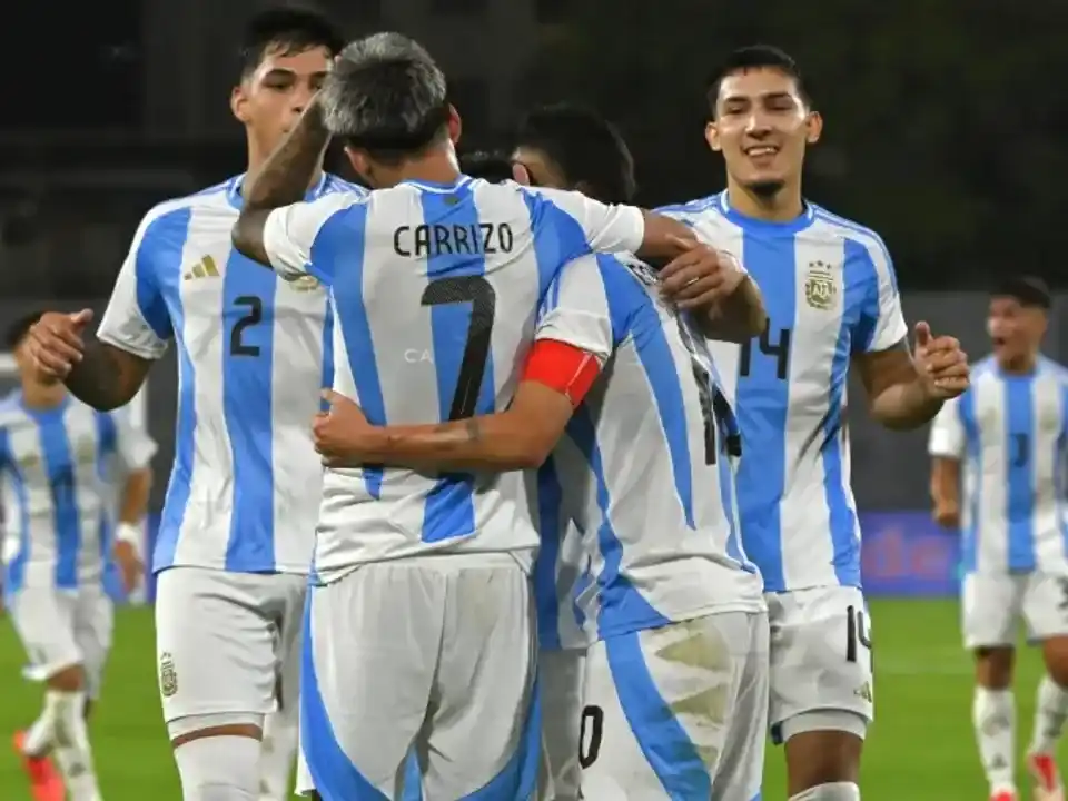 Argentina debuta el domingo a las 20:30 ante Cuba.Foto:AFA