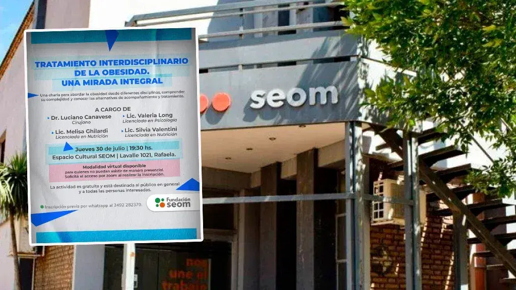 Fundación SEOM brindará una charla gratuita sobre el abordaje integral de la obesidad