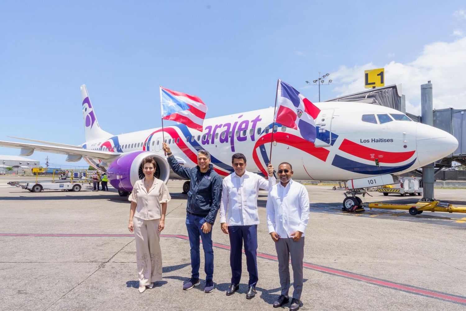 Arajet inaugura sus vuelos a Puerto Rico